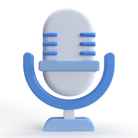 Voice Recorder  3D Icon