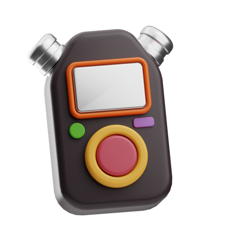 Voice Recorder  3D Icon