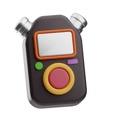 Voice Recorder  3D Icon