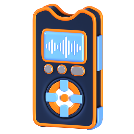 Voice recorder  3D Icon