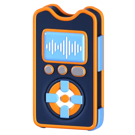 Voice recorder  3D Icon