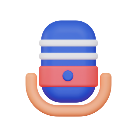 Voice Recording  3D Icon