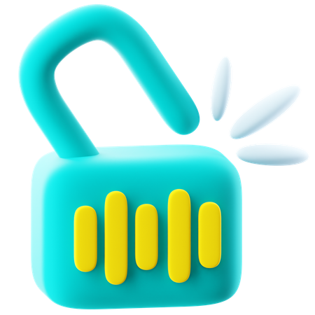 Voice Unlock  3D Icon