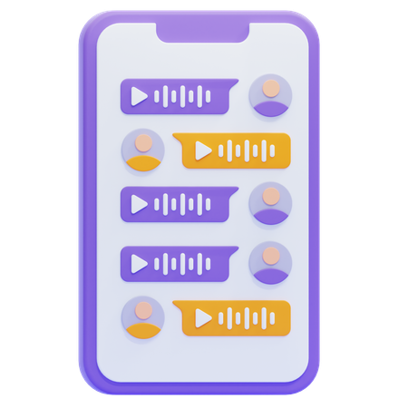 Voicemail  3D Icon