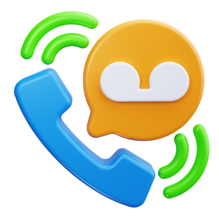 Voicemail  3D Icon