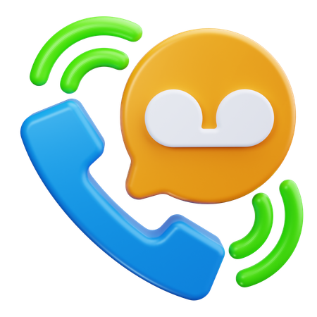 Voicemail  3D Icon