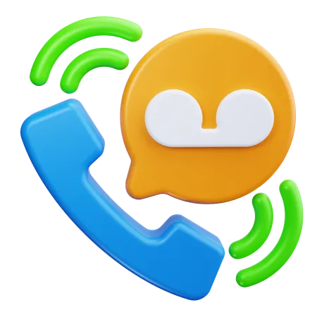 Voicemail  3D Icon