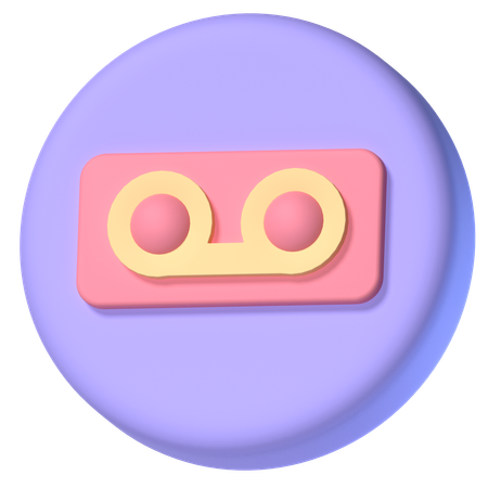 Voicemail  3D Icon