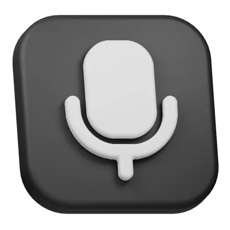 Voiceover  3D Icon