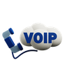voip 3d logo