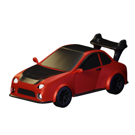 Voiture  3D Icon