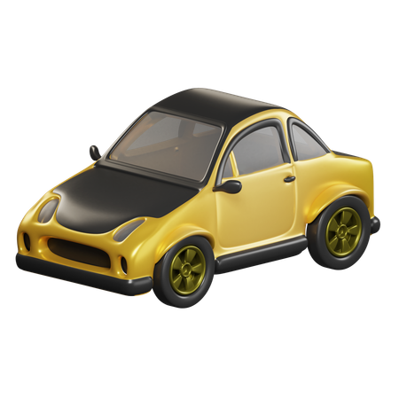 Voiture  3D Icon