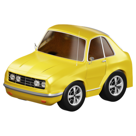 Voiture  3D Icon