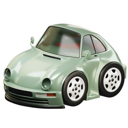 Voiture  3D Icon