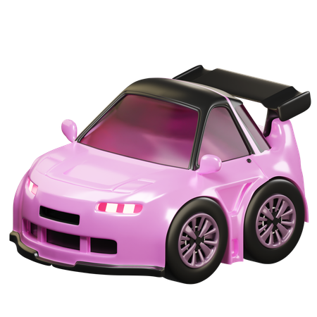 Voiture  3D Icon