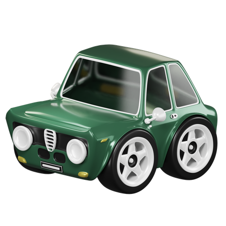 Voiture  3D Icon