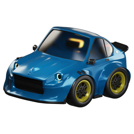 Voiture  3D Icon