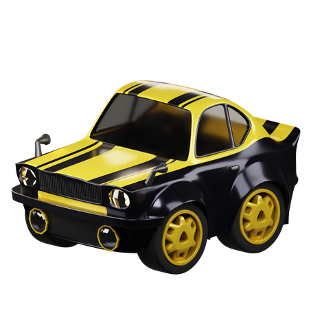 Voiture  3D Icon