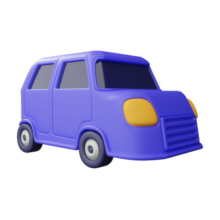 Voiture  3D Icon