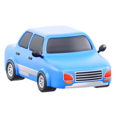 Voiture  3D Icon