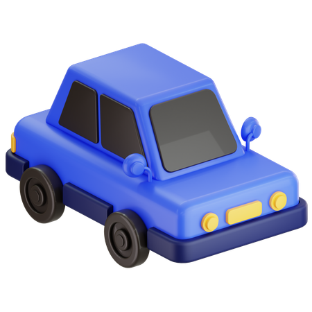 Voiture  3D Icon