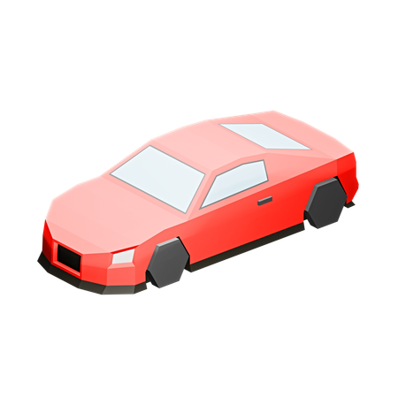 Voiture  3D Icon