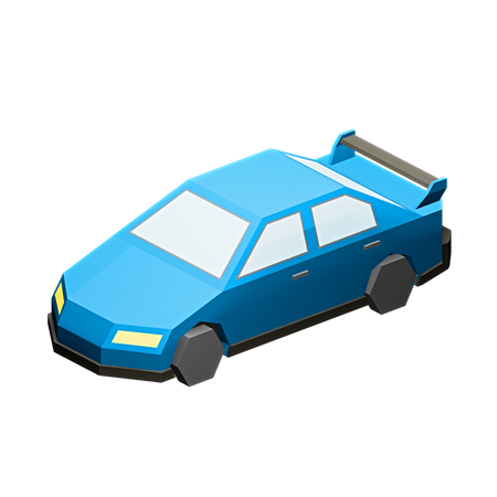 Voiture  3D Icon