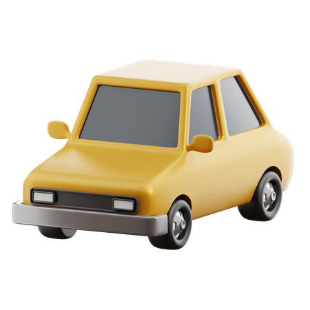 Voiture  3D Icon