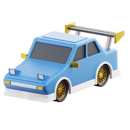 Voiture  3D Icon