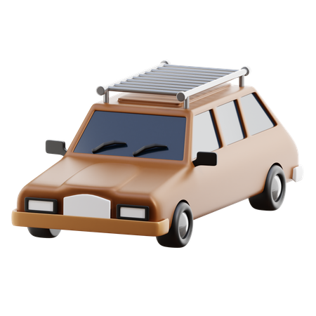 Voiture  3D Icon