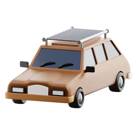 Voiture  3D Icon