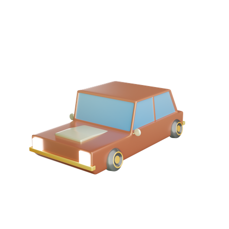 Voiture  3D Icon