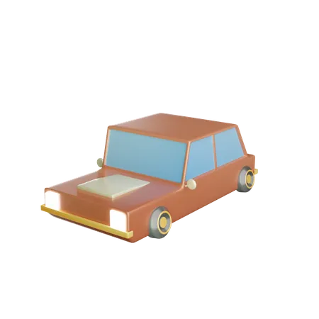 Voiture  3D Icon