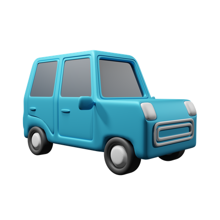 Voiture  3D Icon