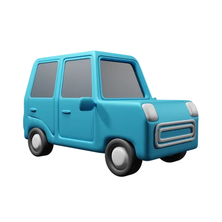 Voiture  3D Icon