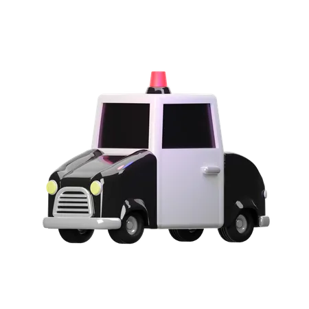 Voiture de police  3D Icon