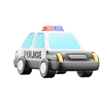 Voiture de police  3D Icon