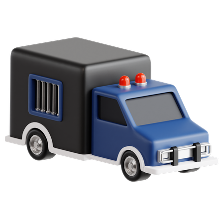 Voiture de police  3D Icon