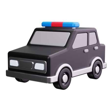 Voiture de police  3D Icon