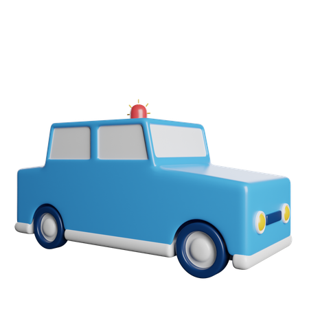 Voiture de police  3D Icon