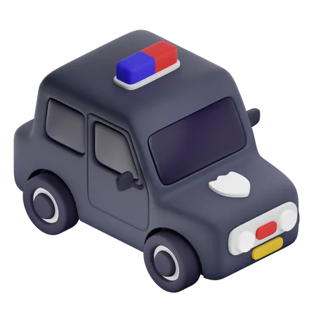 Voiture de police  3D Icon