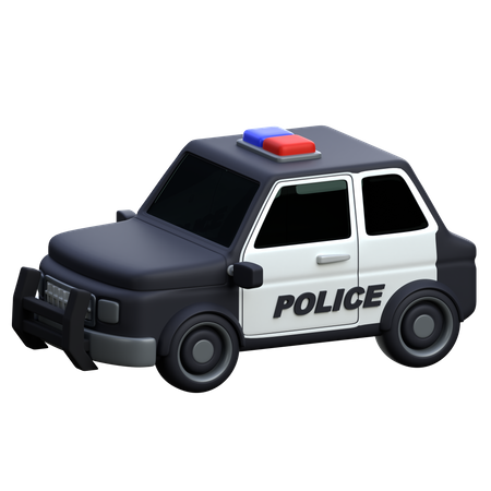 Voiture de police  3D Icon