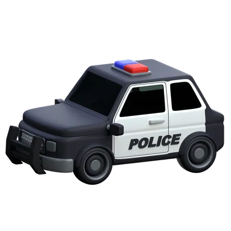 Voiture de police  3D Icon