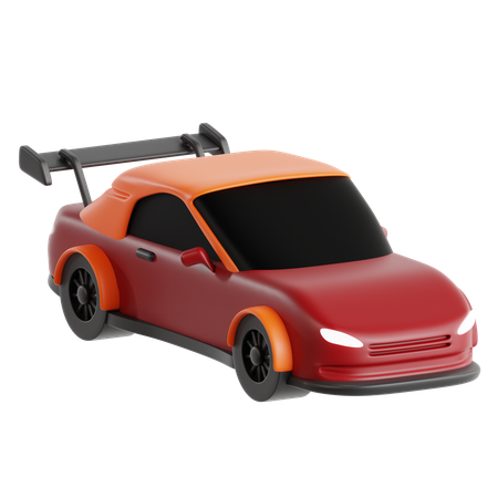 Voiture de sport  3D Icon