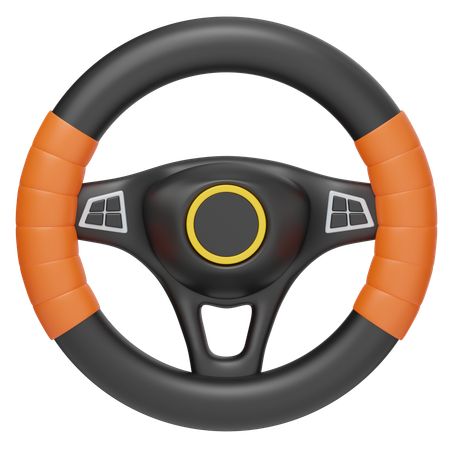 Direction de voiture  3D Icon