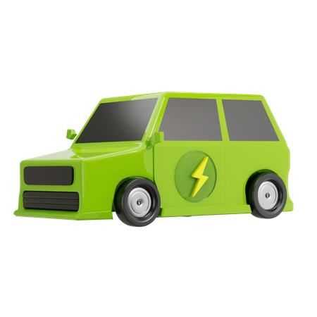 Voiture électrique  3D Icon