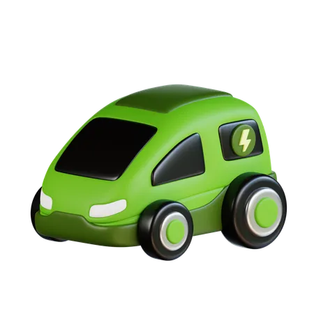 Voiture électrique  3D Icon