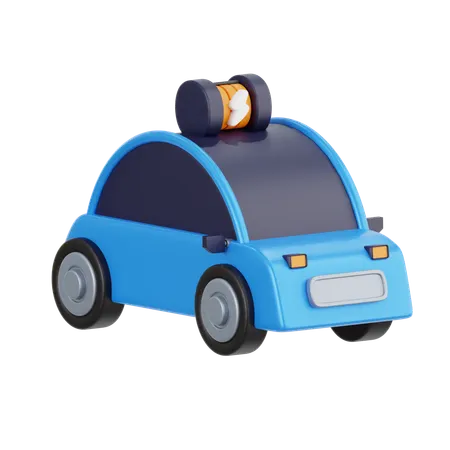 Voiture électrique  3D Icon