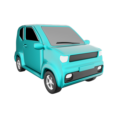 Voiture électrique  3D Icon
