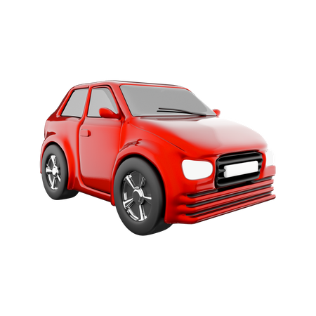 Voiture électrique  3D Icon